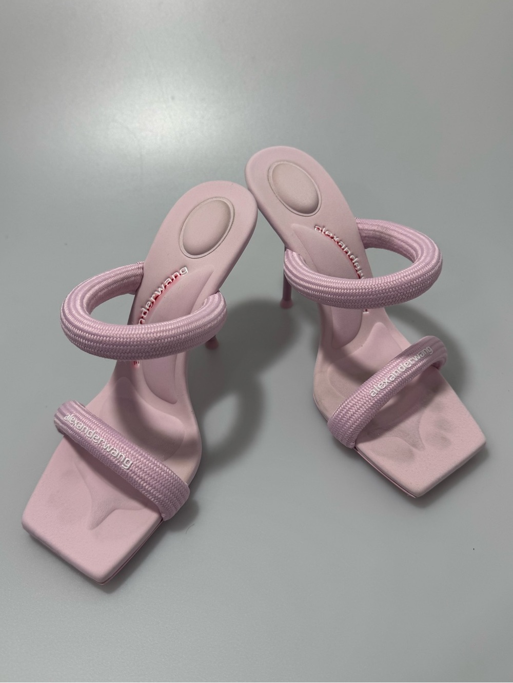 Alexander Wang Julie Webbing Sandals Pink Women’s EU 38/US 8